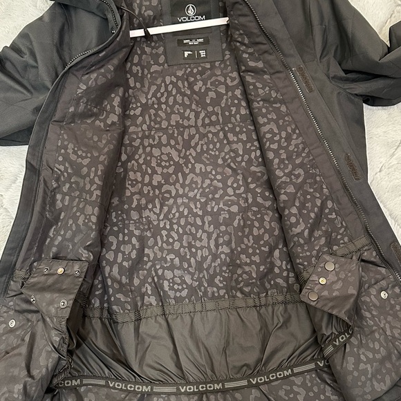 Volcom Bolt XL Extra Large snowboard ski jacket black excellent cond ships fast - Picture 5 of 9
